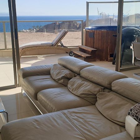 Top-Luxury Exclusive Аpt With Jacuzzi In Front Of The Sea Eilat Extérieur photo