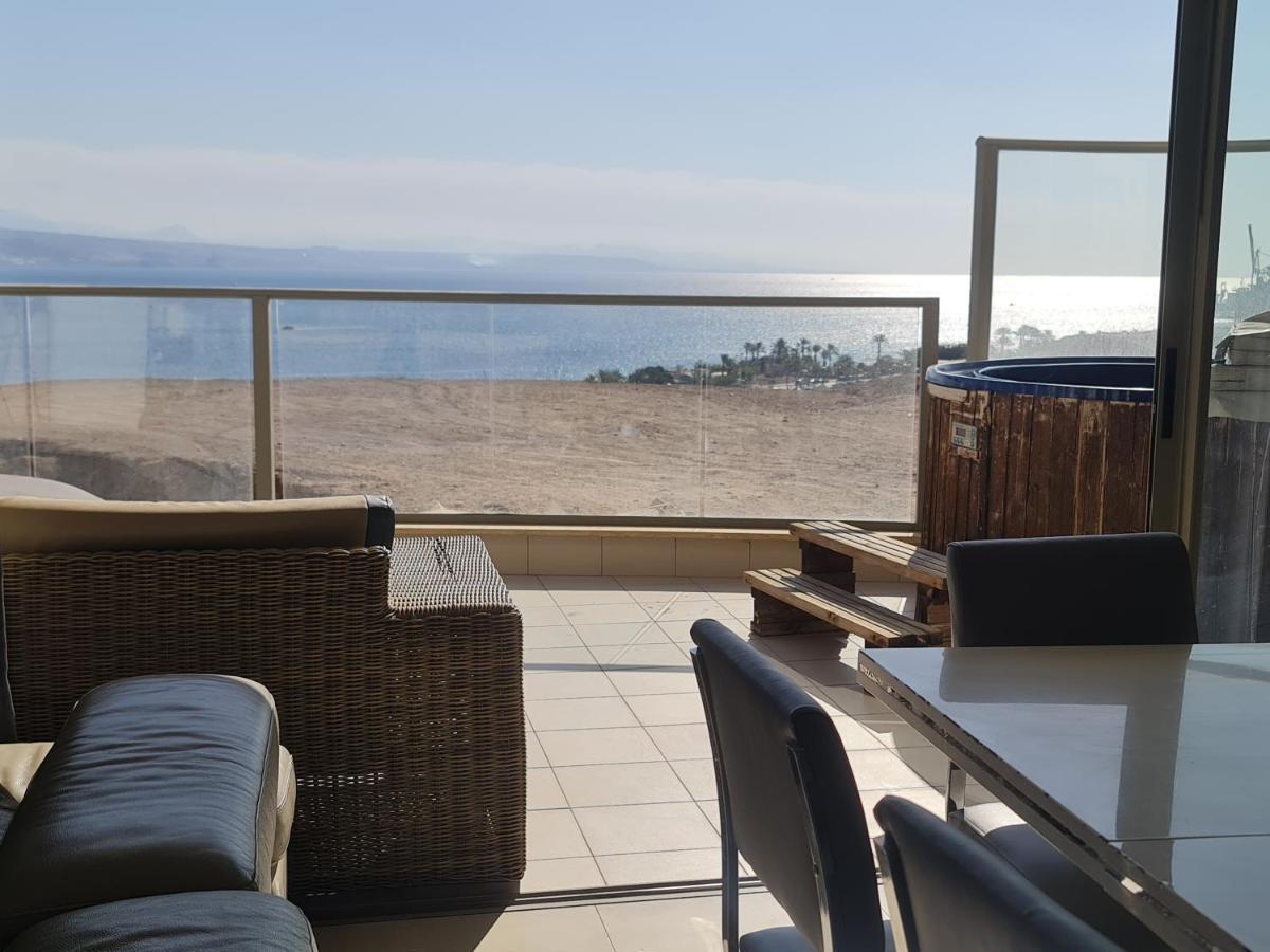 Top-Luxury Exclusive Аpt With Jacuzzi In Front Of The Sea Eilat Extérieur photo