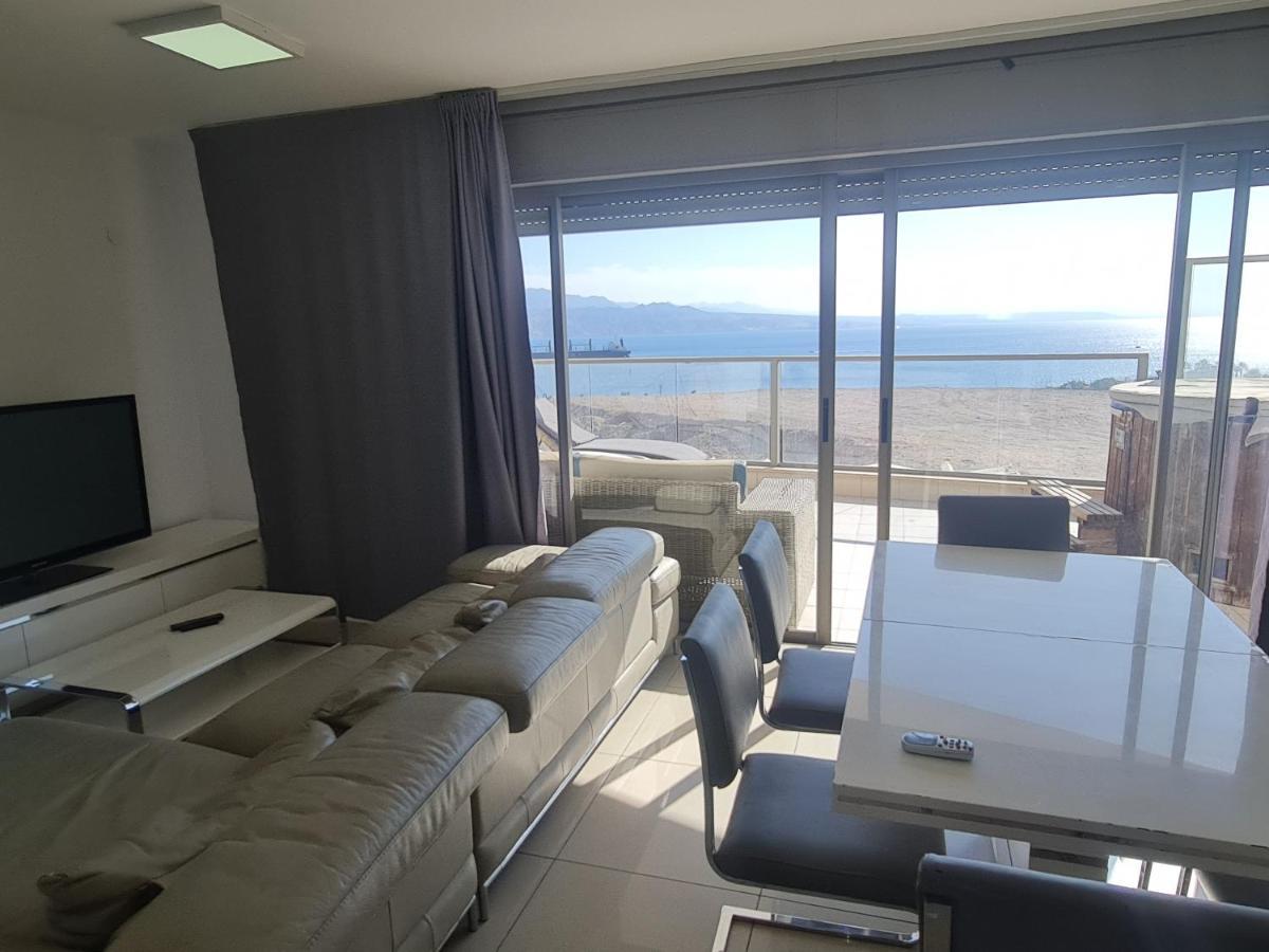 Top-Luxury Exclusive Аpt With Jacuzzi In Front Of The Sea Eilat Extérieur photo
