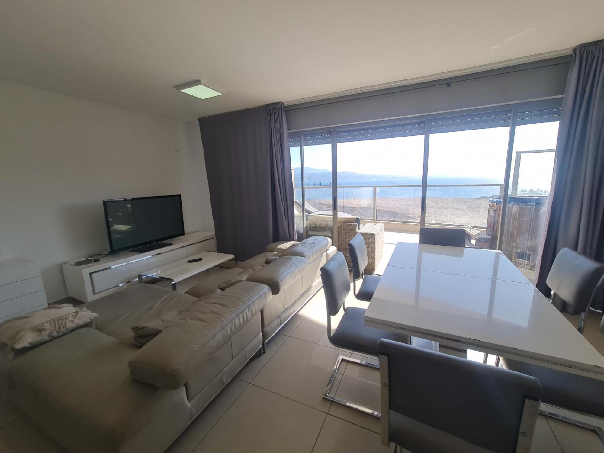 Top-Luxury Exclusive Аpt With Jacuzzi In Front Of The Sea Eilat Extérieur photo